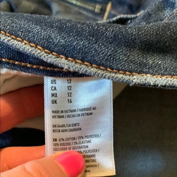 Denim Mini Skirt - Picture 3 of 4